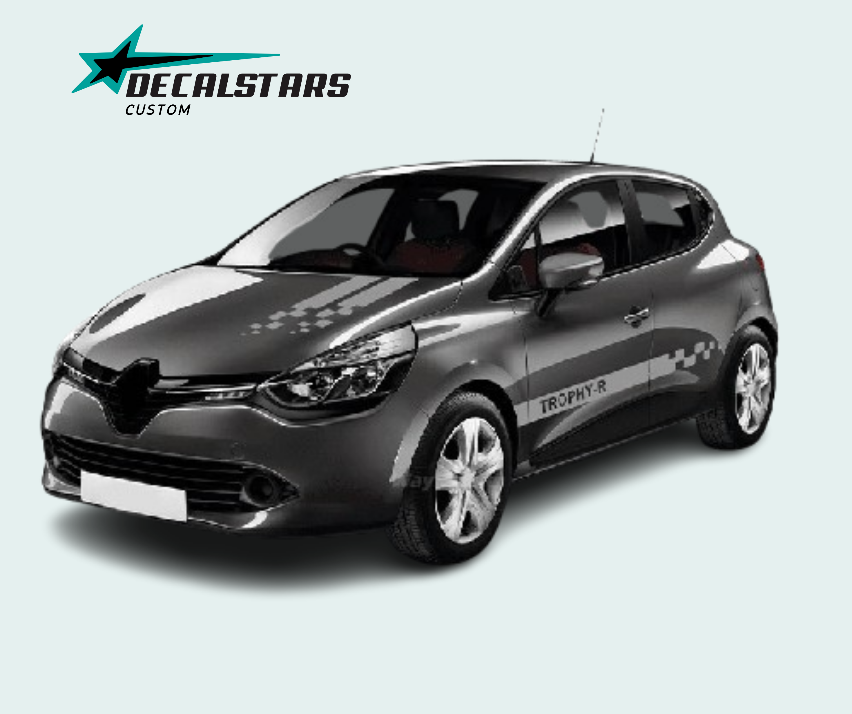 Autocollant pour Voiture Renault Megane - Kit 3 Pièces Capot Et Portes - Accessoires Auto Algerie - Image 3