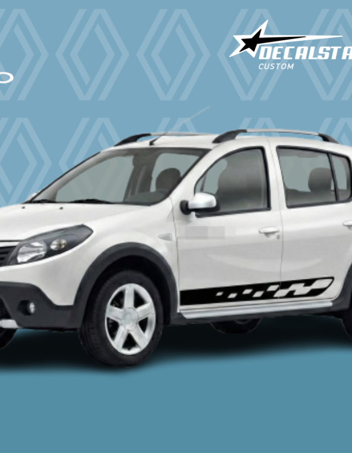 Sticker Bande Autocollant pour Dacia Sandero Stepway
