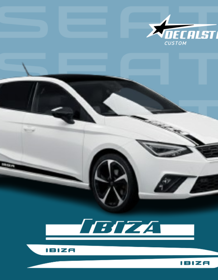Sticker Bande Autocollant pour Seat Ibiza – Accessoire auto algerie