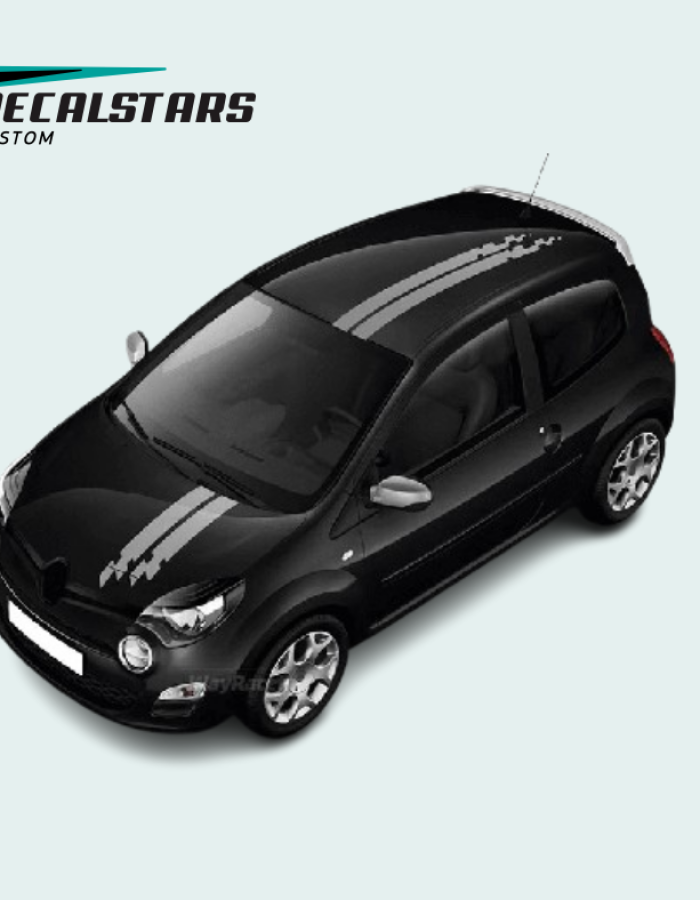Autocollant Pour Voiture Renault Twingo Algérie – Bande Pour Capot Et Toit Renault Twingo – Accessoires Auto Algerie